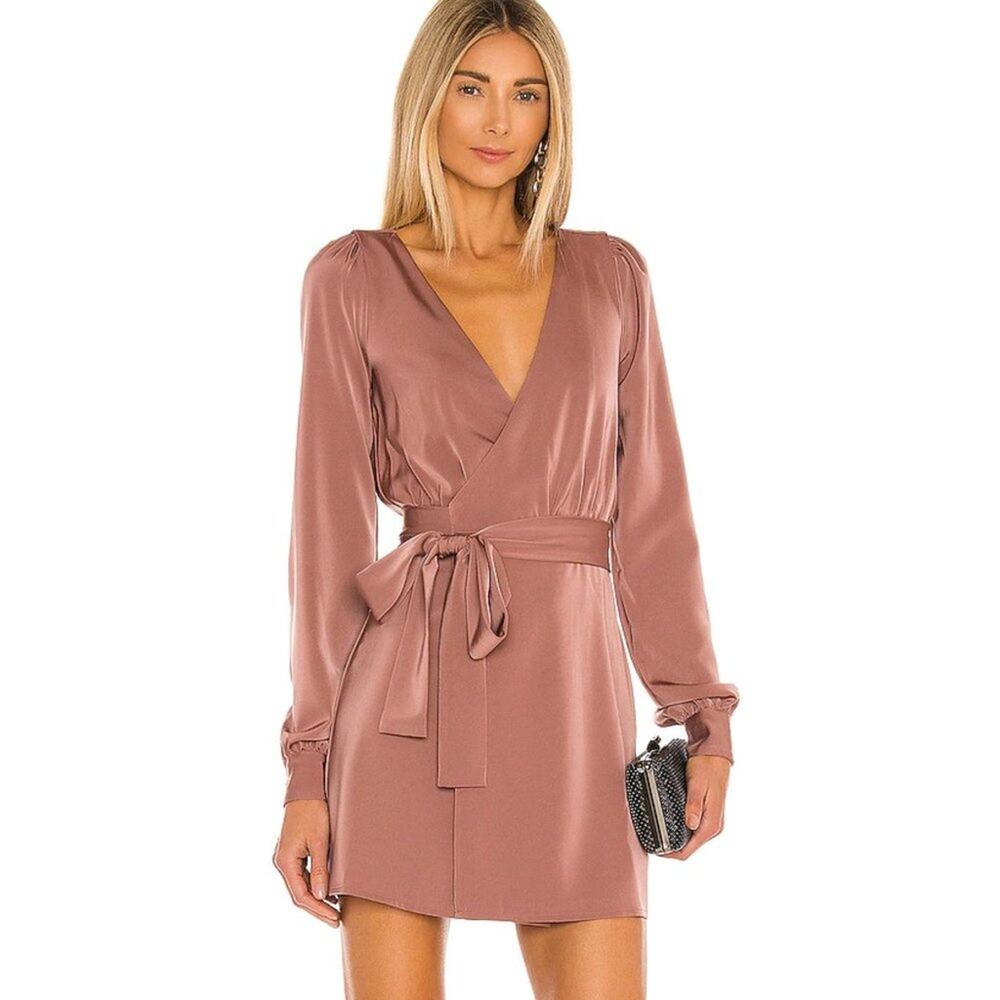 NBD Janet Mini Dress in Mauve NWT Size Small